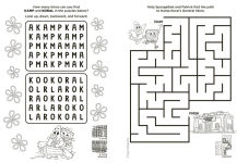 Alternative view 4 of Follow the Rainbow! (Kamp Koral: SpongeBob's Under Years): Activity Book with Multi-Colored Pencil