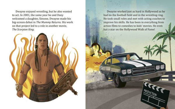 Dwayne Johnson: A Little Golden Book Biography