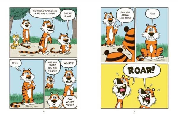 Tiger Trouble (Tig and Lily Book 1): (A Graphic Novel)