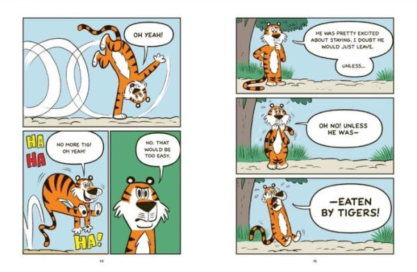 Tiger Trouble (Tig and Lily Book 1): (A Graphic Novel)