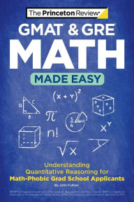 Title: GMAT & GRE Math Made Easy: Understanding Quantitative Reasoning for Math-Phobic Grad School Applicants, Author: The Princeton Review