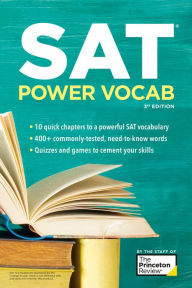 SAT Power Vocab, 3rd Edition: A Complete Guide to Vocabulary Skills and Strategies for the SAT