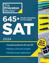 Download book pdfs free 645+ Practice Questions for the Digital SAT, 2024: Book + Online Practice by The Princeton Review 9780593516720 English version FB2 MOBI