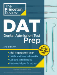 Title: Princeton Review DAT Prep, 3rd Edition, Author: The Princeton Review