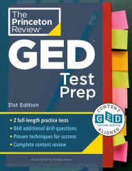 Free pdf computer books downloads Princeton Review GED Test Prep, 31st Edition: 2 Practice Tests + Review & Techniques + Online Features iBook RTF (English literature) 9780593517888 by The Princeton Review