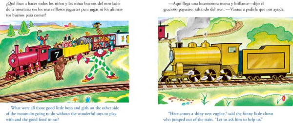 La pequeña locomotora que sí pudo English-Spanish Edition)