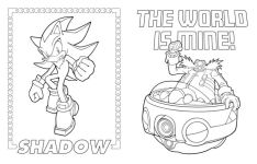 Alternative view 6 of Sonic the Hedgehog: The Official Coloring Book