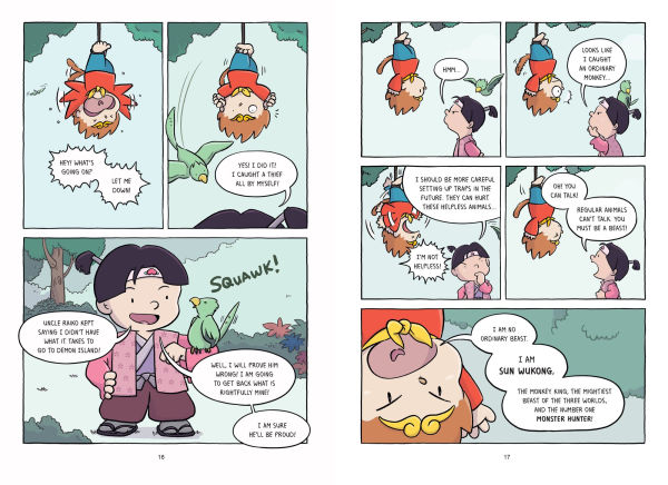 Monkey King and the World of Myths: Battle Beasts: A Graphic Novel