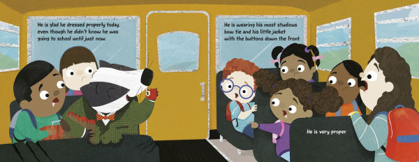 Proper Badger Would Never Trash the Classroom!