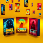 Alternative view 2 of Frank Herbert's Dune Saga 3-Book Deluxe Hardcover Boxed Set: Dune, Dune Messiah, and Children of Dune