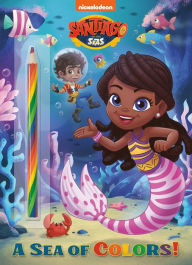 Title: A Sea of Colors! (Santiago of the Seas), Author: Golden Books