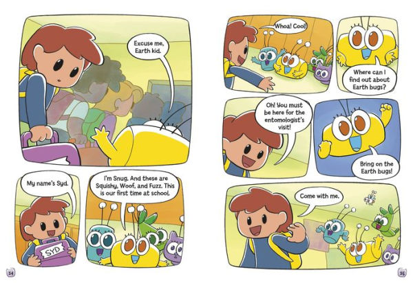 Marshmallow Martians: Earth School: (A Graphic Novel)