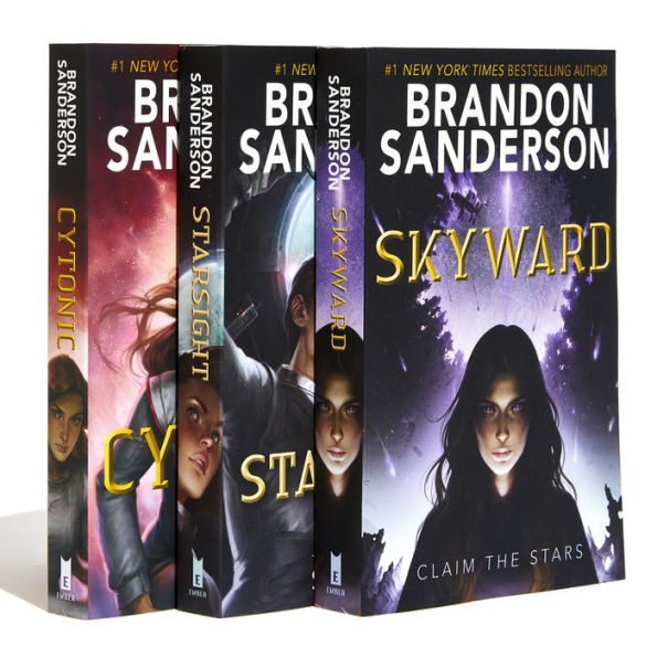 Skyward Boxed Set: Skyward; Starsight; Cytonic by Brandon Sanderson,  Paperback