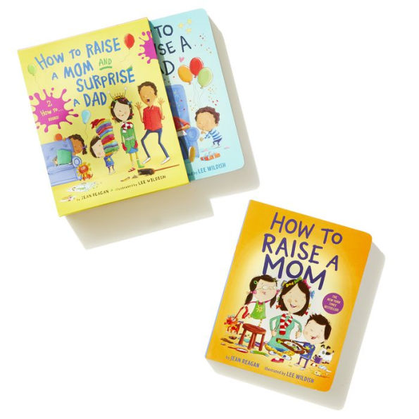 How to Raise a Mom and Surprise a Dad Board Book Boxed Set