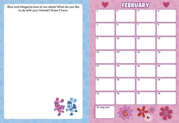 Blue's Book of Kindness (Blue's Clues & You): Activity Book with Calendar Pages and Reward Stickers
