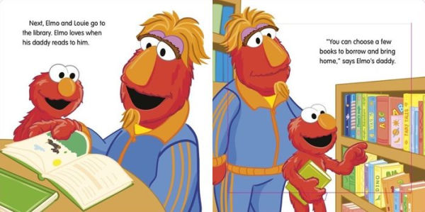 Elmos Daddy Day Sesame Street By Andrea Posner Sanchez Adua