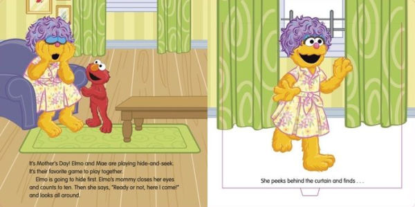 Elmo's Mommy Day (sesame Street) By Andrea Posner-sanchez, Adua 