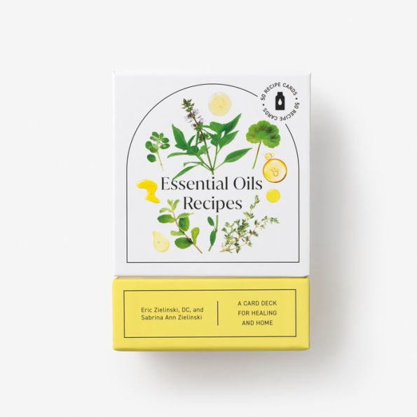Essential Oils Recipes: A 52-Card Deck for Healing and Home: 50 Recipes
