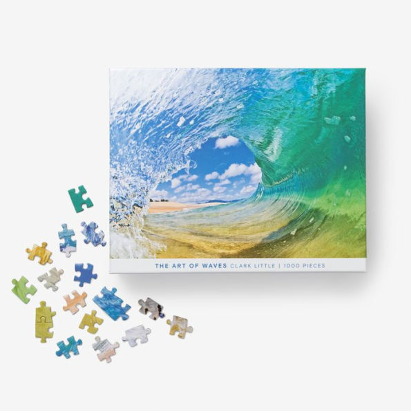 Clark Little: The Art of Waves Puzzle: A Jigsaw Puzzle Featuring Awe-Inspiring Wave Photography from Clark Little: Jigsaw Puzzles for Adults