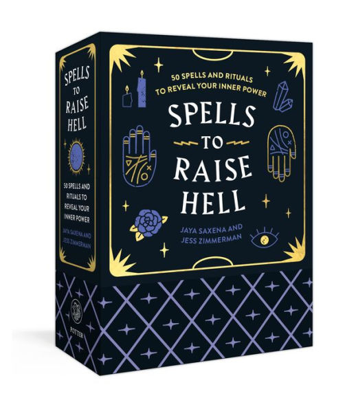 Spells to Raise Hell Cards: 50 Spells and Rituals to Reveal Your Inner Power