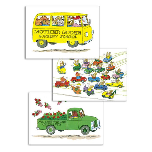 Richard Scarry's Busy, Busy Box of Postcards: 100 Colorful Postcards to Save and Share