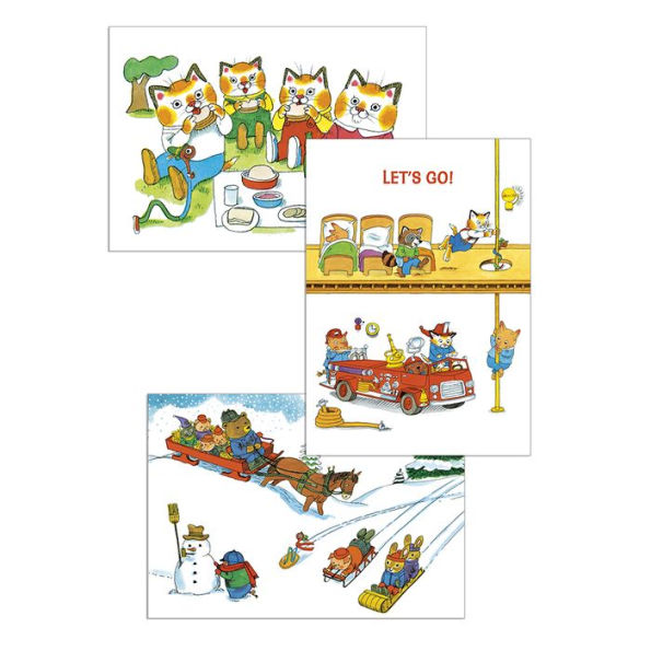 Richard Scarry's Busy, Busy Box of Postcards: 100 Colorful Postcards to Save and Share