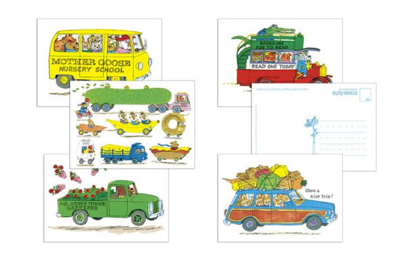 Richard Scarry's Busy, Busy Box of Postcards: 100 Colorful Postcards to Save and Share