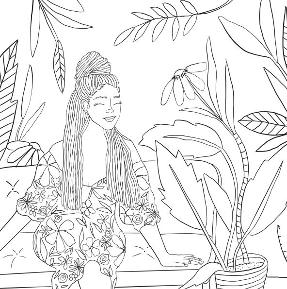 Wildly Loved Coloring Book: An Invitation to Joy, Hope, and Rest