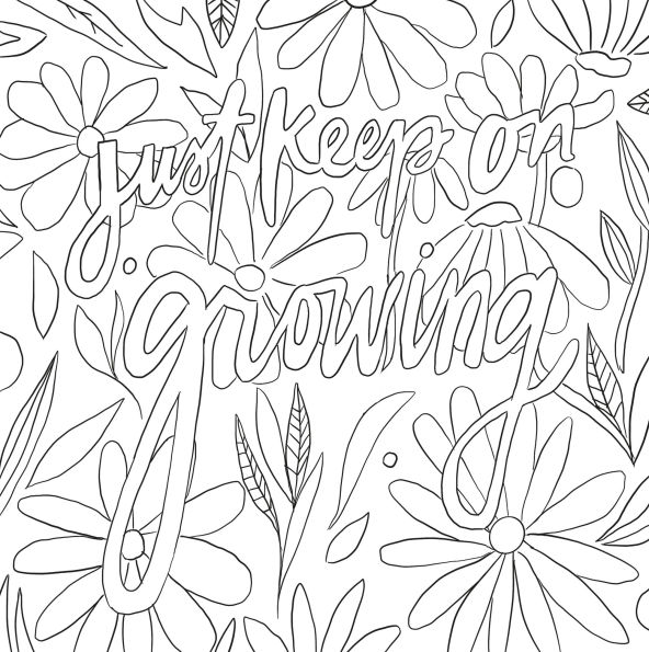 Wildly Loved Coloring Book: An Invitation to Joy, Hope, and Rest