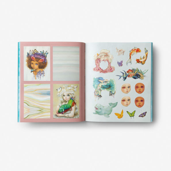 Pop Manga Stickerology: A Surreal Safari of 250+ Cute and Quirky Stickers