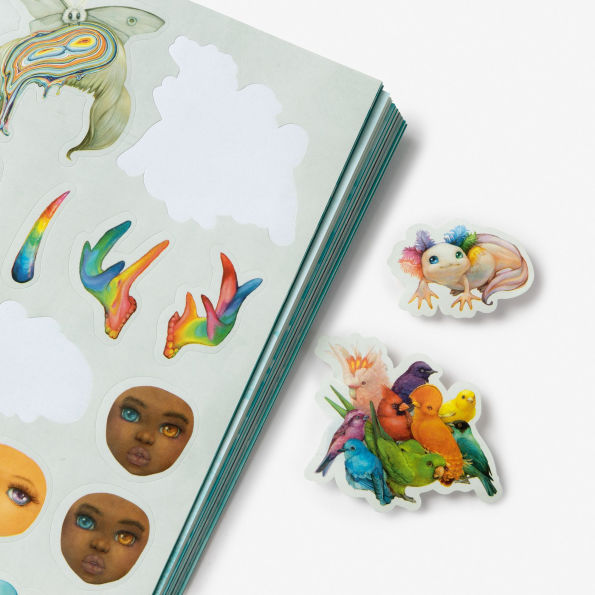 Pop Manga Stickerology: A Surreal Safari of 250+ Cute and Quirky Stickers