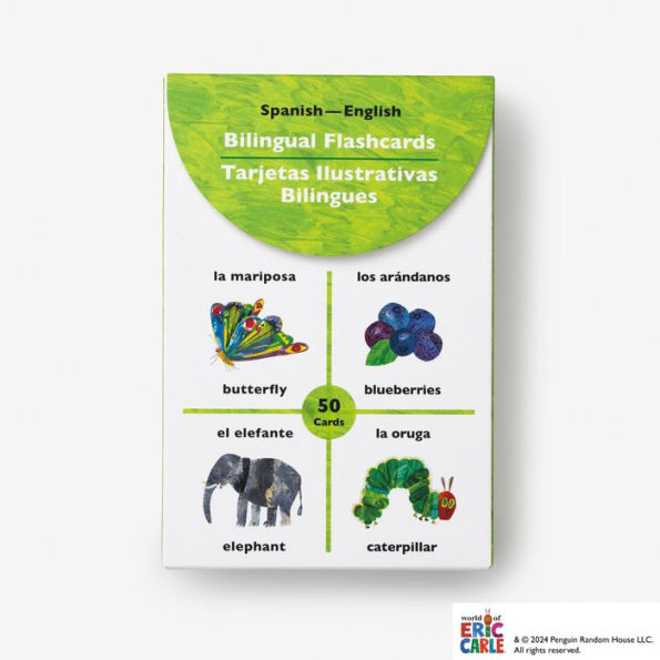 The World of Eric Carle Bilingual Flashcards: 50 Cards in English and Spanish