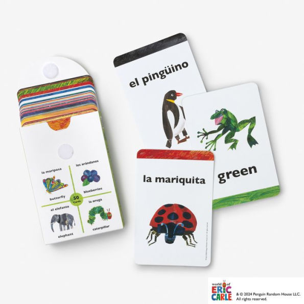 The World of Eric Carle Bilingual Flashcards: 50 Cards in English and Spanish