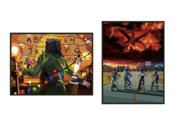 Stranger Things: The Official Color-with-Stickers Book