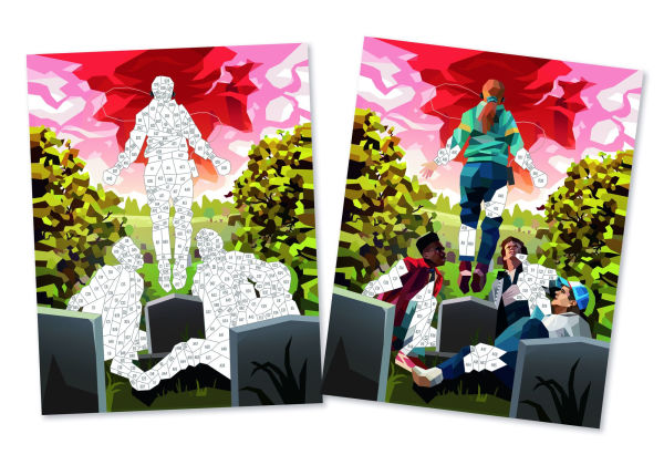 Stranger Things: The Official Color-with-Stickers Book