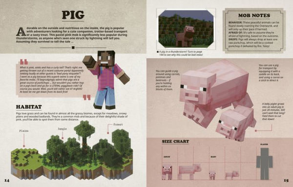 Minecraft: Mobspotter's Encyclopedia: The Ultimate Guide to the Mobs of Minecraft