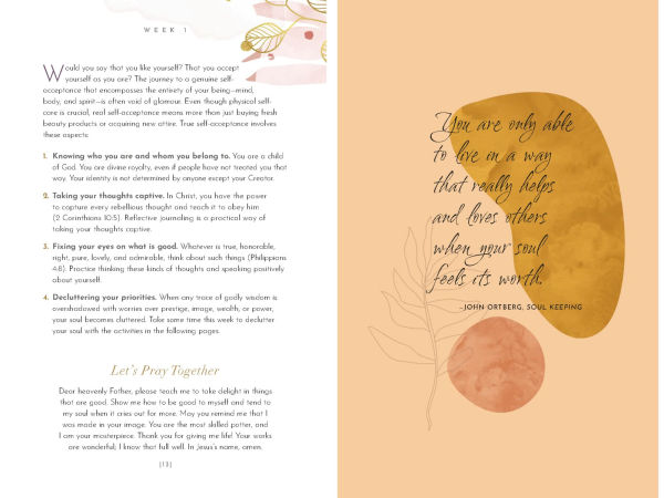 The Abundant Life Journal: A 30-Week Devotional for Mindfulness and Restoration