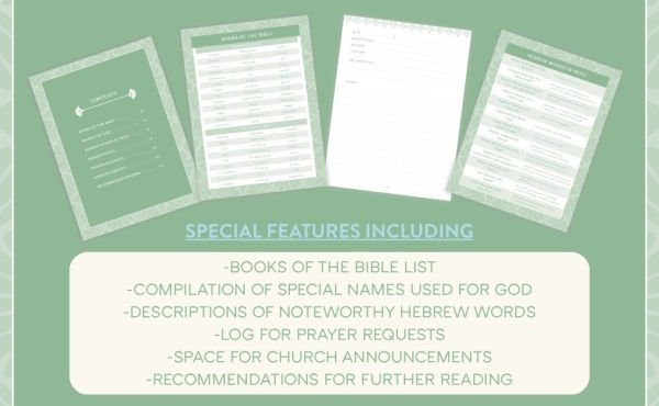 Weekly Sermon Notes Journal: An Inspirational Notebook for Christians to Take Notes in Church, at Conferences, in Small Groups, and During Bible Studies