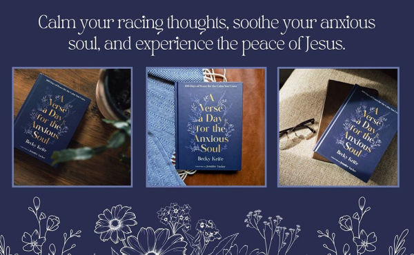 A Verse Day for the Anxious Soul: 100 Days of Peace Calm You Crave: Devotional