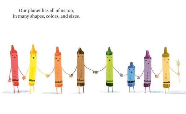 The Crayons Love Our Planet