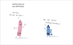 Alternative view 5 of The Crayons Go Back to School