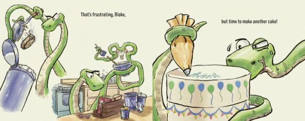 Blake the Snake Bakes a Cake