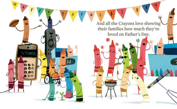 Happy Father's Day from the Crayons