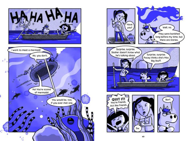 Pacey Packer, Unicorn Tracker 3: Mermaids vs. Unicorns: (A Graphic Novel)