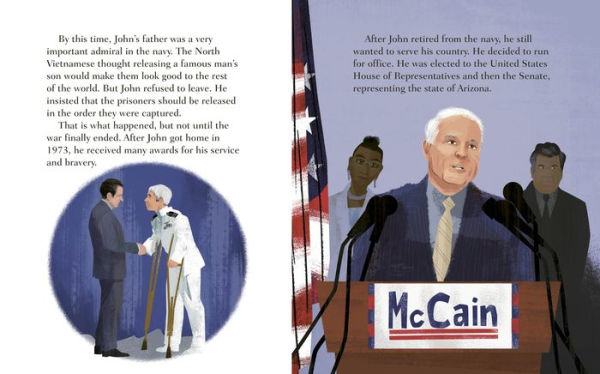 John McCain: A Little Golden Book Biography