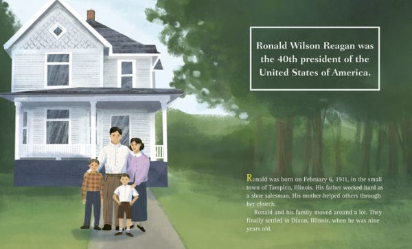 Ronald Reagan: A Little Golden Book Biography