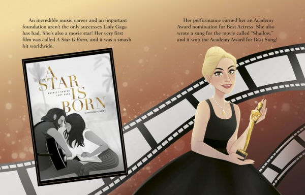 Lady Gaga: A Little Golden Book Biography