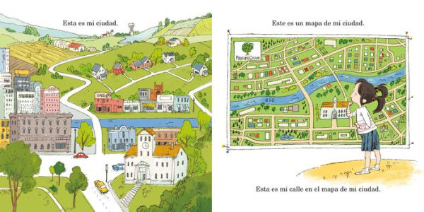 Yo en el mapa (Me on the Map Spanish Edition)