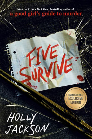 Book | Five Survive (B&N Exclusive Edition) By Holly Jackson.