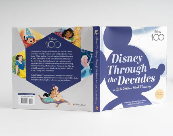 Disney Through the Decades: A Little Golden Books Treasury (B&N